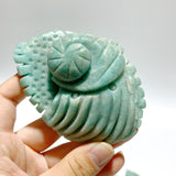 16 Pieces Amazonite Sea Animal Carving