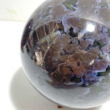 2 Pieces 12CM Indigo Gabbro Stone Spheres - Wholesale Crystals