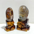 2 Pieces Beautiful Garden Quartz With Stand -Wholesale Crystals
