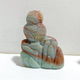2 Pieces Caribbean Calcite Owl Carving -Wholesale Crystals