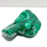 2 Pieces High Quality Polished Malachite Raw Bottom Home Decor - Wholesale Crystals