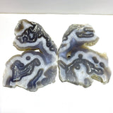 2 Pieces Large Beautiful Moss Agate Slab - Wholesale Crystals