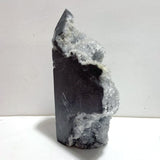 2 Pieces Large Black Clear Quartz Cluster Specimen For Collection - Wholesale Crystals