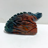 2 Pieces Ocean Jasper Lizard Carving 5 -Wholesale Crystals