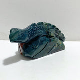 2 Pieces Ocean Jasper Lizard Carving 5 -Wholesale Crystals