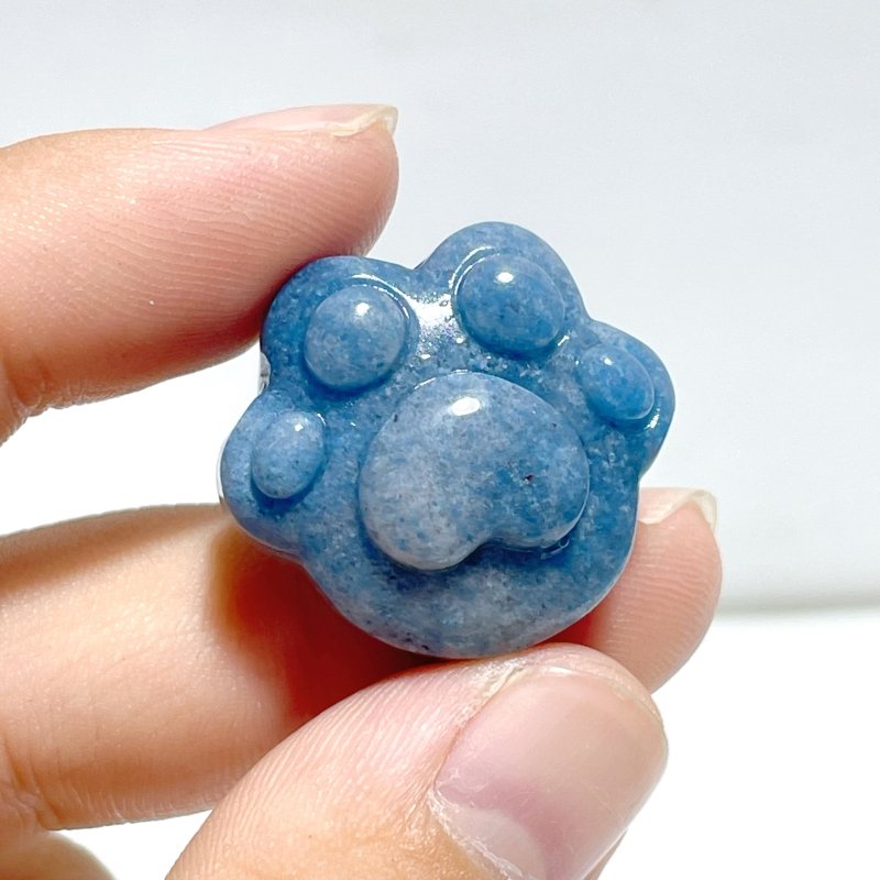 2 Types Cat Paw Labradorite Trolleite Stone Carving Wholesale - Wholesale Crystals