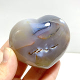 20 Pieces Black Orca Agate Heart 2 - Wholesale Crystals