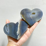 20 Pieces Geode Druzy Agate Heart -Wholesale Crystals