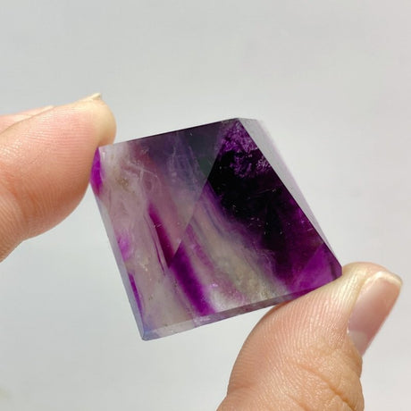 20 Pieces High Quality Rainbow Fluorite Pyramid - Wholesale Crystals