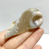 20 Pieces Sakura Flower Agate Crow Skull Carving - Wholesale Crystals
