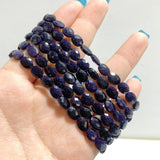 20 Types Cut Faceted Oval Shape Bracelet Caribbean Calcite Moss Agate Rhodonite Wholesale - Wholesale Crystals