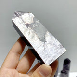 21 Pieces Purple Spark Lepidolite Four - Sided Tower - Wholesale Crystals