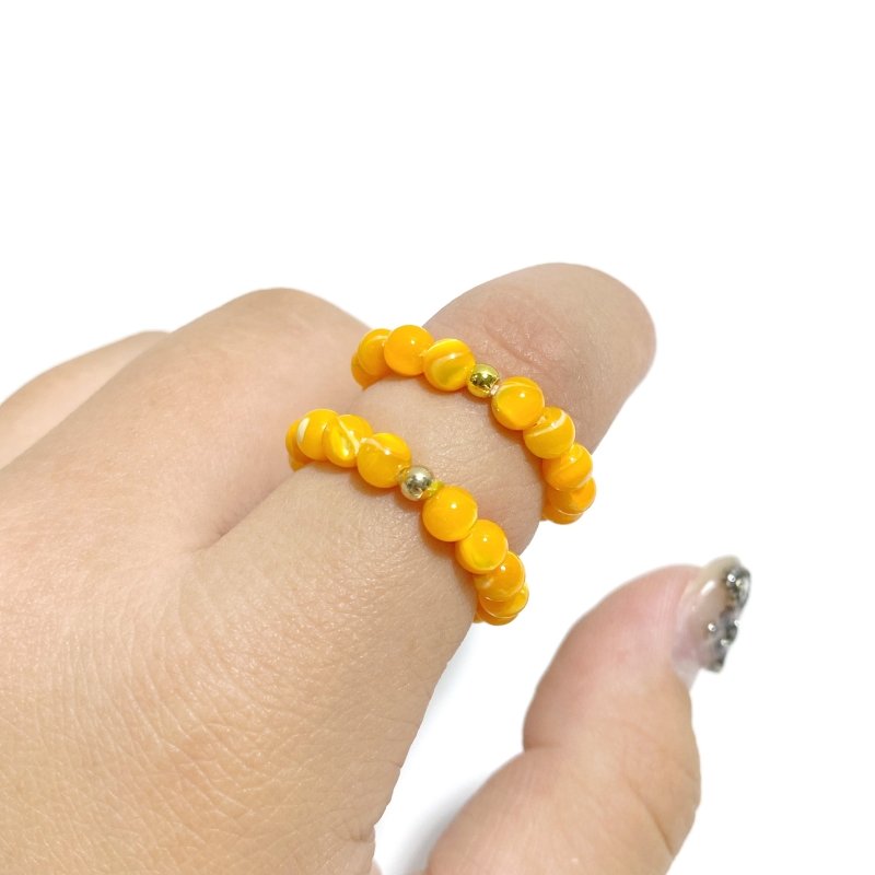 21 Types Crystal Beaded Rings Wholesale Tiger Eye Blue Aventurine -Wholesale Crystals