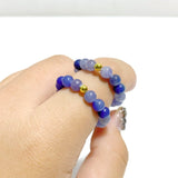 21 Types Crystal Beaded Rings Wholesale Tiger Eye Blue Aventurine -Wholesale Crystals