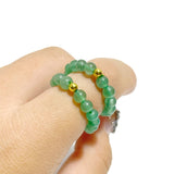 21 Types Crystal Beaded Rings Wholesale Tiger Eye Blue Aventurine -Wholesale Crystals