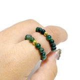 21 Types Crystal Beaded Rings Wholesale Tiger Eye Blue Aventurine -Wholesale Crystals