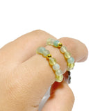 21 Types Crystal Beaded Rings Wholesale Tiger Eye Blue Aventurine -Wholesale Crystals