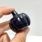 Deep Purple Lepidolite Pumpkin Carving Wholesale