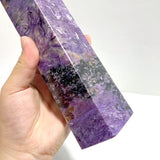 21CM Charoite Tower Point For Collection - Wholesale Crystals