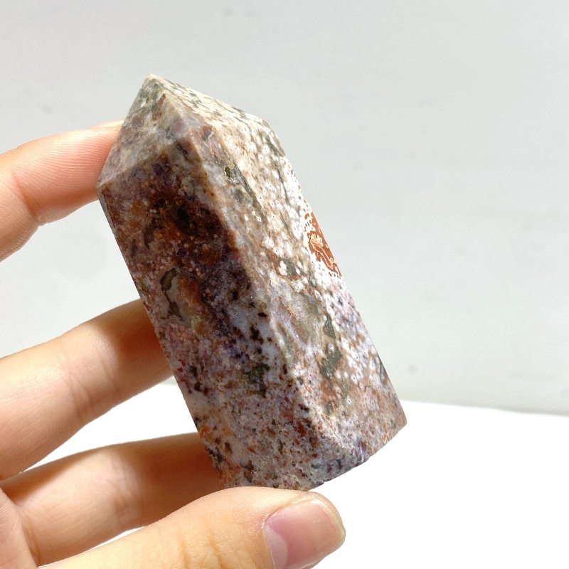 22 Pieces 8th Vein Ocean Jasper Tower - Wholesale Crystals