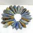 22 Pieces Blue Kyanite Mixed Quartz Magic Scepter Wand Closeout -Wholesale Crystals