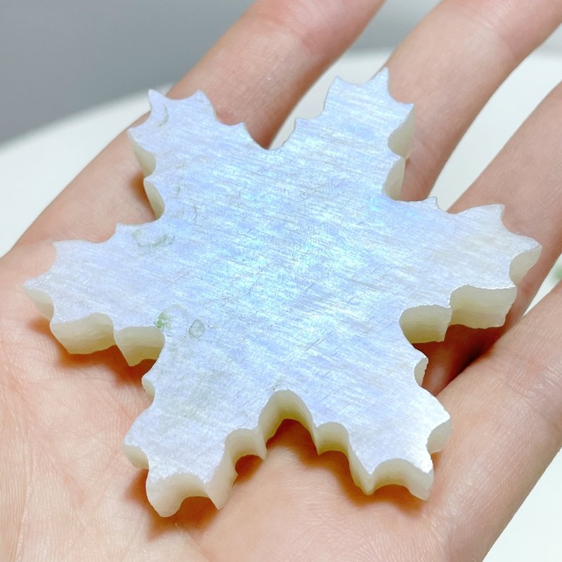 22 Pieces Moonstone Snowflake Closeout (Defect) - Wholesale Crystals