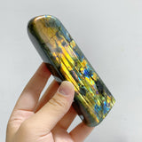 14 Pieces Beautiful Yellow Blue Labradorite Free Form