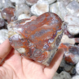 231 Pieces Moroccan Agate Heart (Sea Freight Only) -Wholesale Crystals