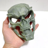 Green Jade Skull Large Mask Carving Wholesale