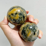 24 Pieces Seraphinite Spheres -Wholesale Crystals