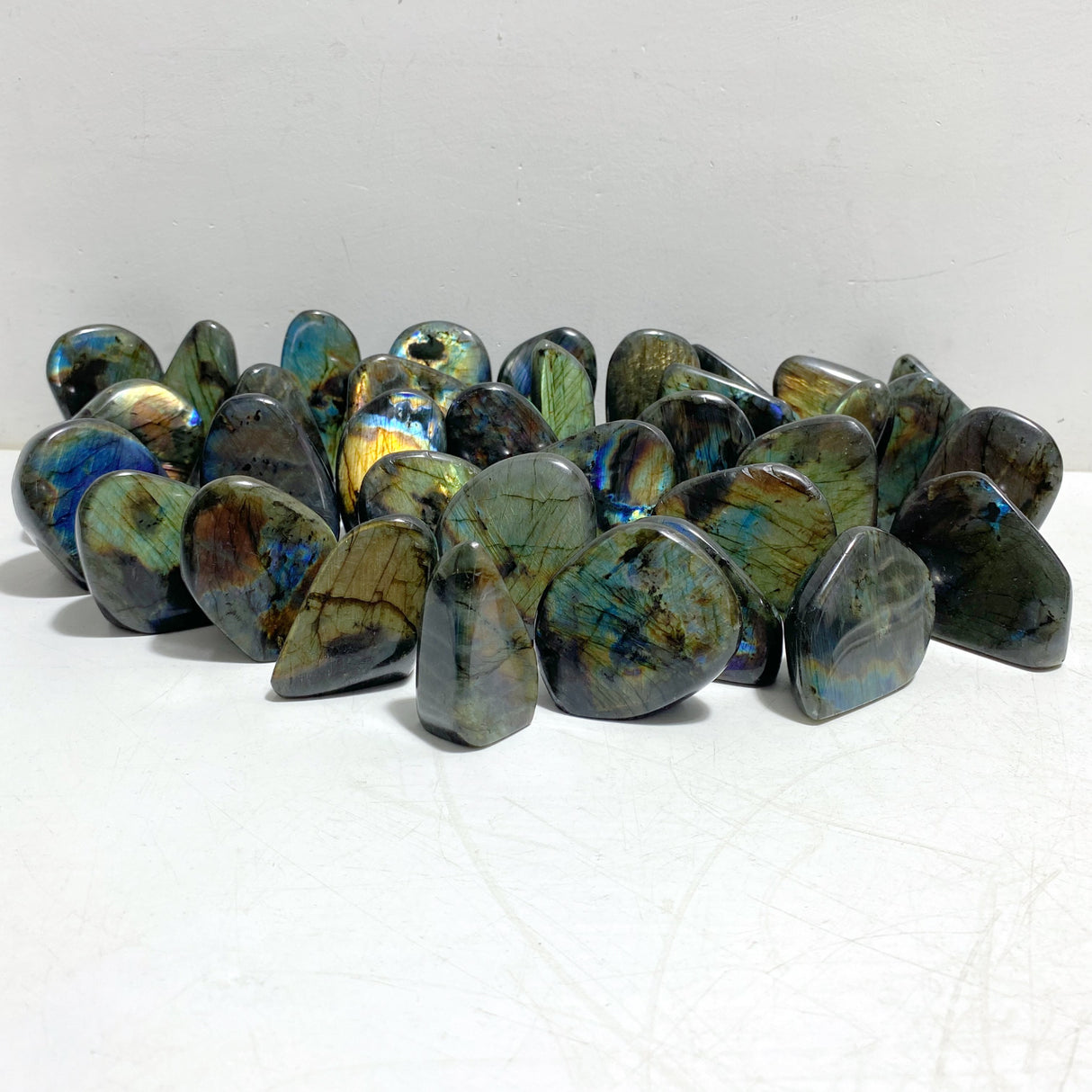 35 Pieces Polished Labradorite Free Form