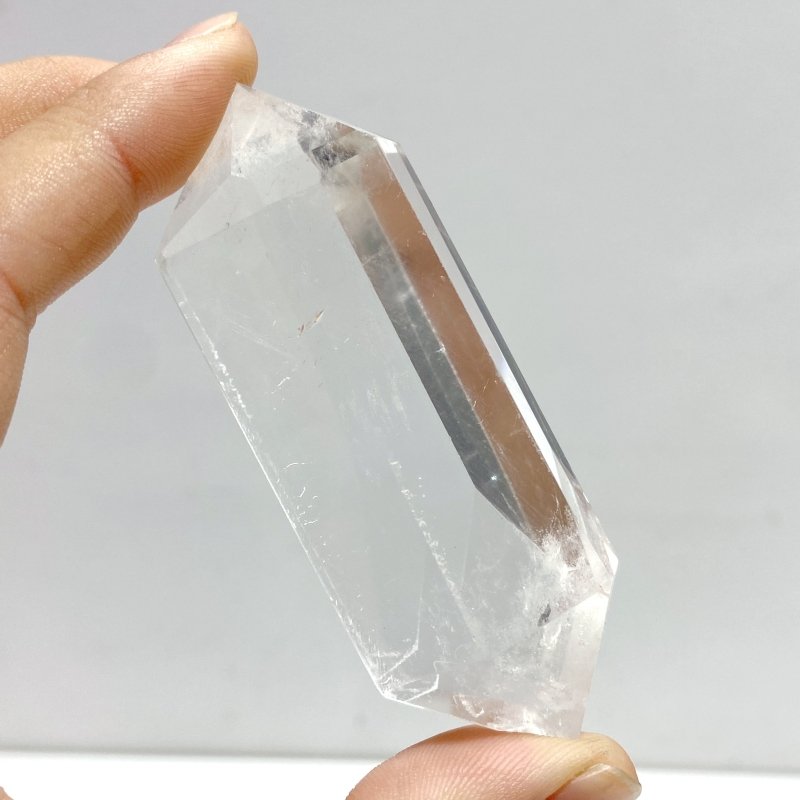 27 Pieces Clear Quartz Double Points - Wholesale Crystals
