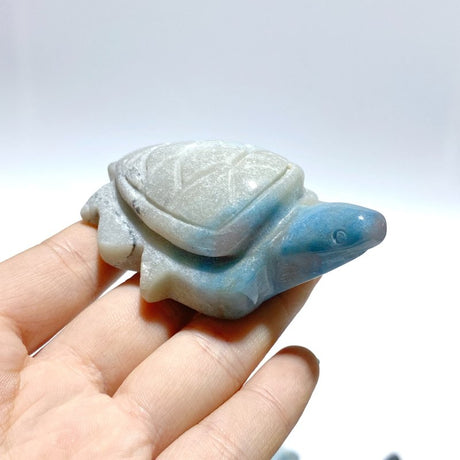 27 Pieces Trolleite Stone Sea Turtles Carving - Wholesale Crystals