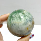29 Pieces Beautiful Feather Fluorite Sphere Balls - Wholesale Crystals