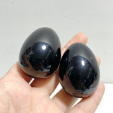29 Pieces Black Obsidian Eggs - Wholesale Crystals