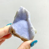 29 Pieces Geode Blue Chalcedony Druzy - Wholesale Crystals