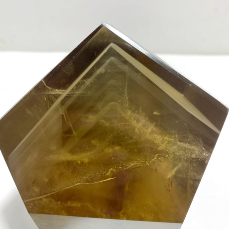 High Quality Large Citrine Mountain Tower Raw Bottom With Stand
