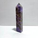 29CM Charoite Tower Point For Collection - Wholesale Crystals