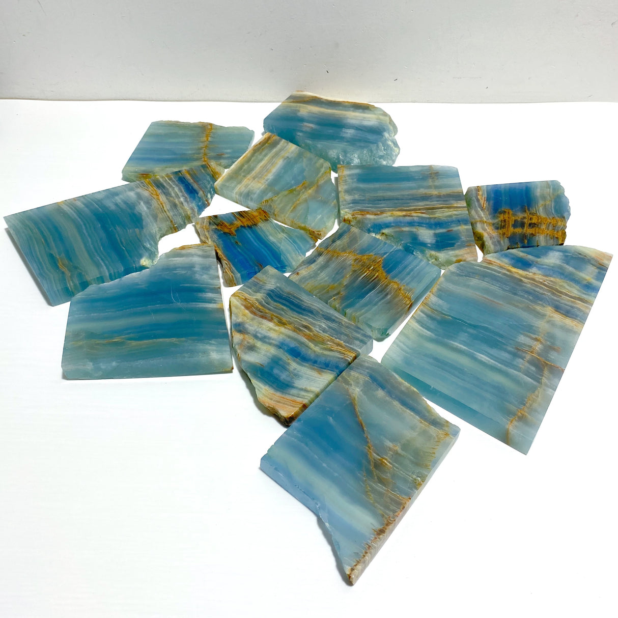 12 Pieces Blue Onyx Slab