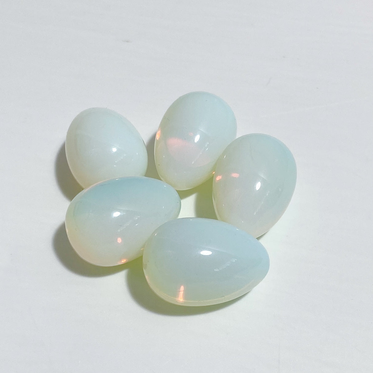 7 Types Mini Egg Clear Quartz Tiger Eye