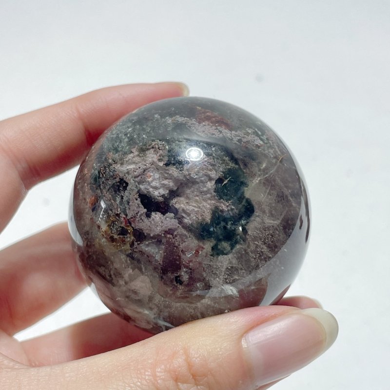 3 Pieces Garden Quartz Sphere For Collection - Wholesale Crystals