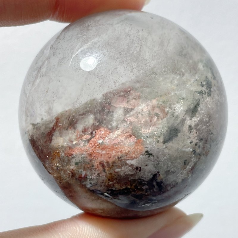 3 Pieces Garden Quartz Sphere For Collection - Wholesale Crystals