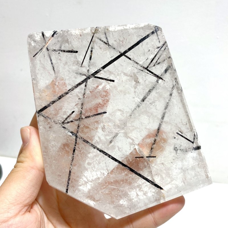 3 Pieces High Quality Black Tourmaline Free Form - Wholesale Crystals