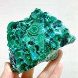 3 Pieces High Quality Chrysocolla Mixed Malachite Slab Specimen 14 - Wholesale Crystals