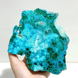 3 Pieces High Quality Chrysocolla Mixed Malachite Slab Specimen 14 - Wholesale Crystals