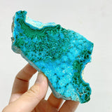 3 Pieces High Quality Chrysocolla Mixed Malachite Slab Specimen 14 - Wholesale Crystals
