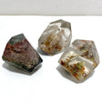 3 Pieces High Quality Garden Quartz Free Form 13 - Wholesale Crystals