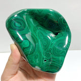 3 Pieces High Quality Polished Malachite Free Form - Wholesale Crystals
