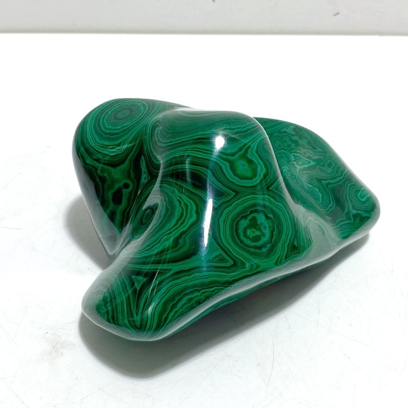 3 Pieces High Quality Polished Malachite Free Form - Wholesale Crystals