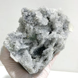 3 Pieces Large Black Clear Quartz Cluster Mixed Calcite Specimen -Wholesale Crystals